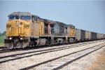 Westbound empty coal train